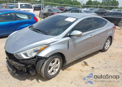 2015 Hyundai Elantra Se из США, поврежденный, VIN 5NPDH4AEXFH577531